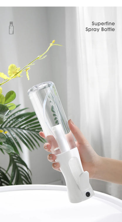500/300/200ml Hair Spray Bottle Refillable Bottles Continuous Mist