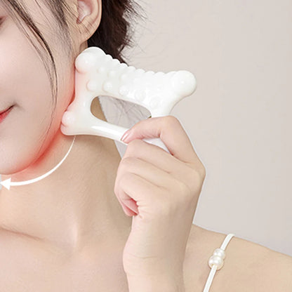 2024 New Facial Maintenance Gua Sha Massage Board Resinous Static Free