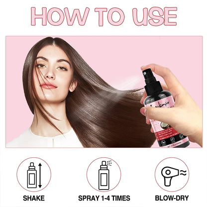 Thermal Protection Spray for Hair Heat Protector Serum Protect Hair