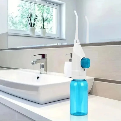 1PC High-Pressure Oral Irrigator - Portable Water Flosser, Manual
