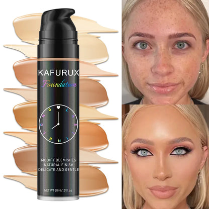 8 colors Liquid Foundation Effective Concealer Waterproof