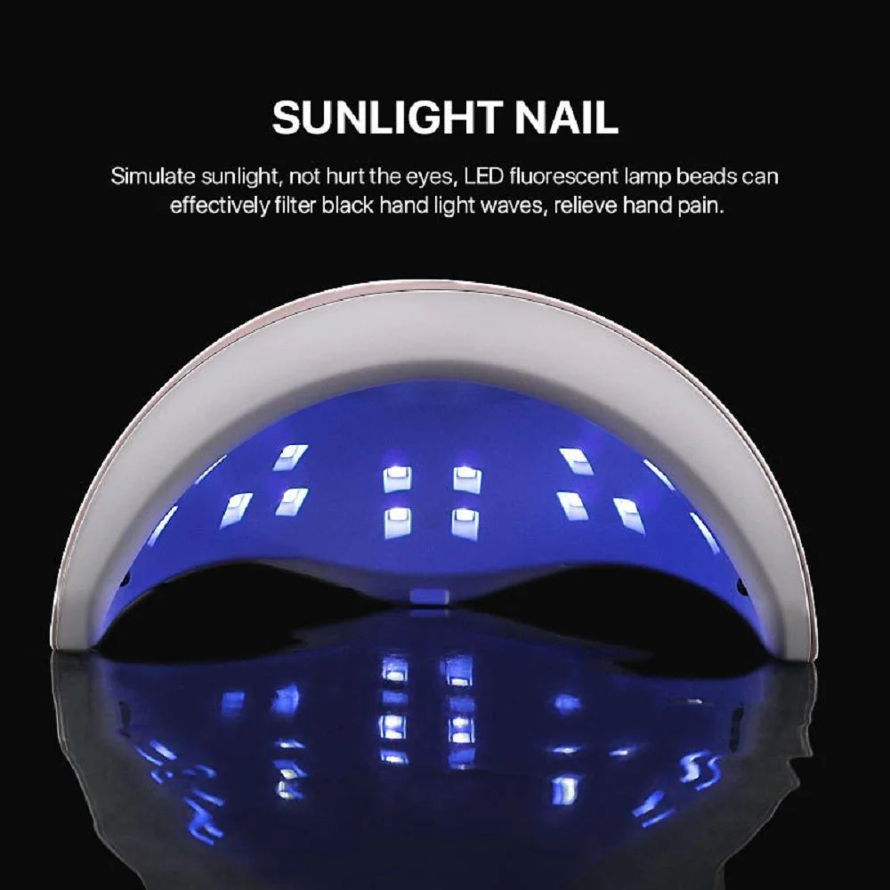 LINMANDA 88W Nails Lamp 18 LED UV Manicure Phototherapy Machine With 3