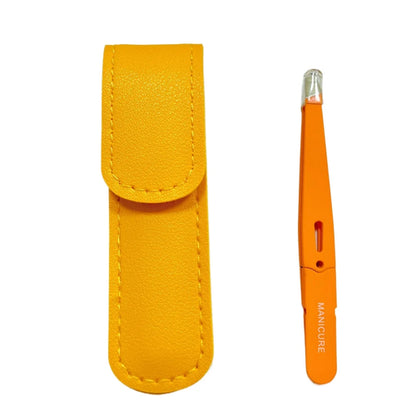 Eyebrow Tweezer Colorful Hair Beauty Fine Hairs Puller Stainless Steel