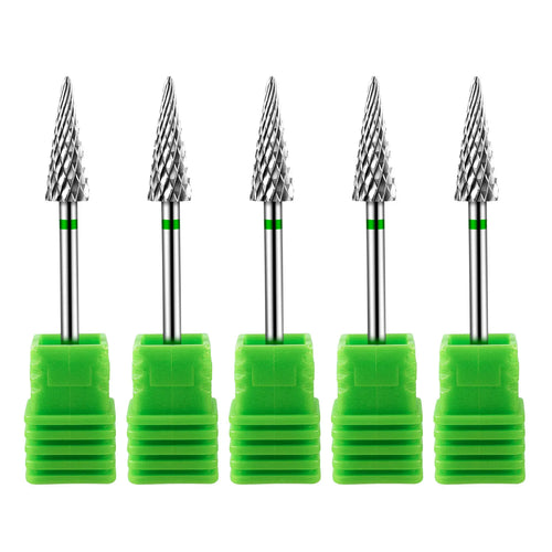 Tip Tungsten Carbid Nail Drill Bits Electric Manicure Drill Accessory