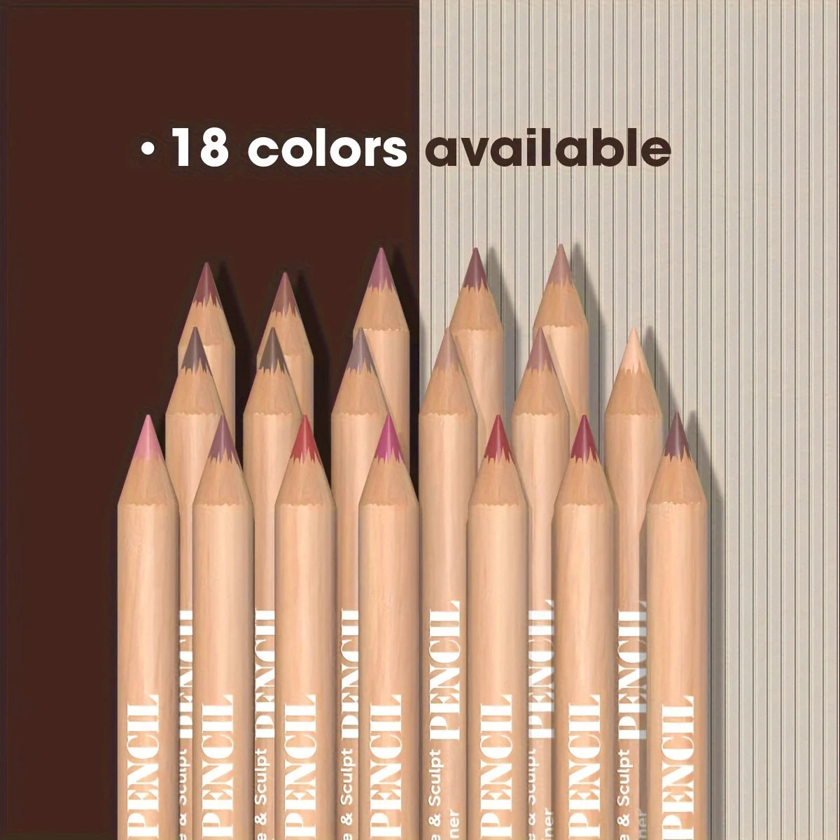 6pcs Velvet Matte Lip Liner Set - Long-Lasting Versatile Shades