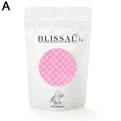 Back Scrubbing Towel Dual Sided Durable Exfoliating Body Towel Back