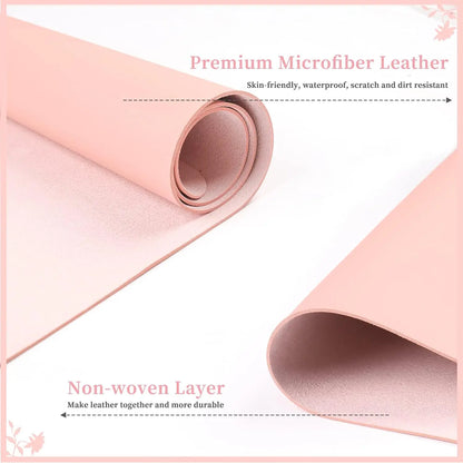 Pink Nail Art Table Mat, Portable Nail Art Armrest Professional Table