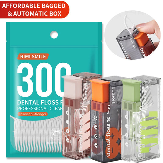 【 Fully automatic dental floss box 】 Affordable Bagged Dental Floss