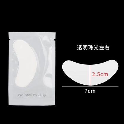 50 Pairs Eyelash Under Eye Patches Eye Pad Isolation Remove Hydrogel
