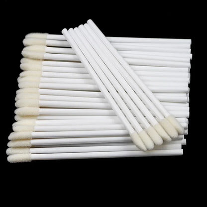 wholesale 50Pcs Disposable Lip Brushes Lipstick Gloss Applicators
