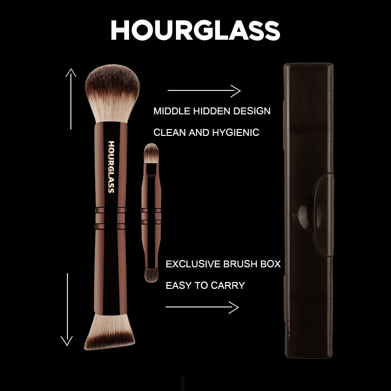 Hourglass Makeup Brush- No.24 Four-Head Multifunctional Brush Loose
