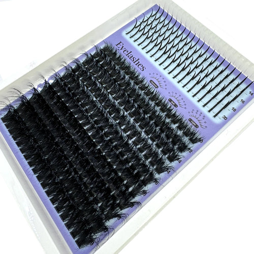 15Rows Lash Clusters Spikes Eyelash Extensions Spiky Lashes Extension
