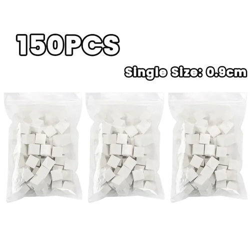 Mini Square Nail Art Sponge with 4 Claws Nail Sponge Metal Grabber Set