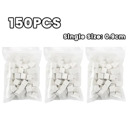 Mini Square Nail Art Sponge with 4 Claws Nail Sponge Metal Grabber Set
