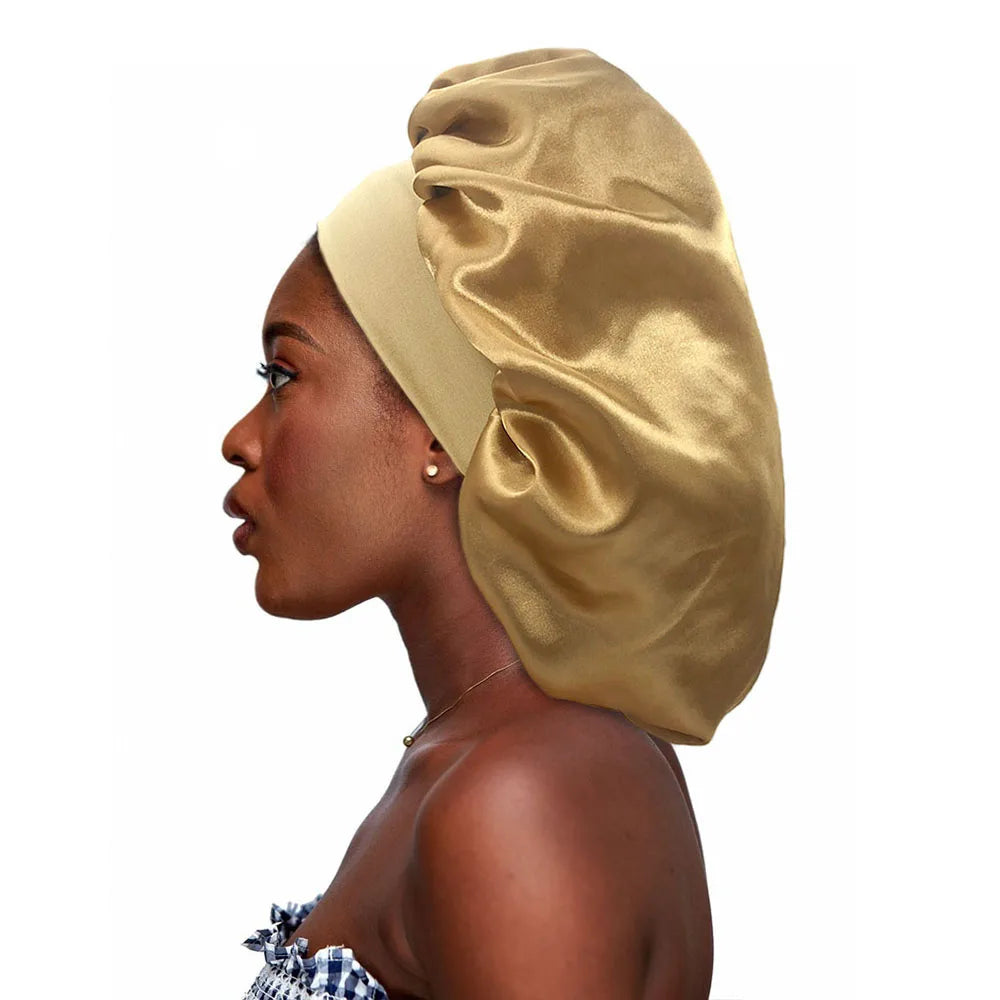 Silk Bonnet Hair Wrap for Sleeping