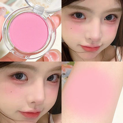 HISYI monochrome blush whitening matte cosmetics vitality girl nude