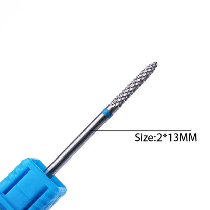 1pc Carbide Tungsten Nail Drill Bit Rotate Burr Milling Nail Cutter