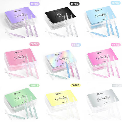 MAYOOC Mini Eyebrow Brush Brow Perm Brush Disposable Brow Lifting