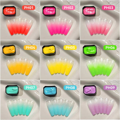UR SUGAR 9 Colors Gradient Painting Gel Nail Art Gradient Color DIY