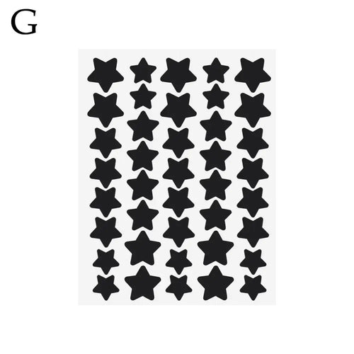 40pcs Colorful PE Pimple Patches Cute Star Shaped Pimple Cover Sticker