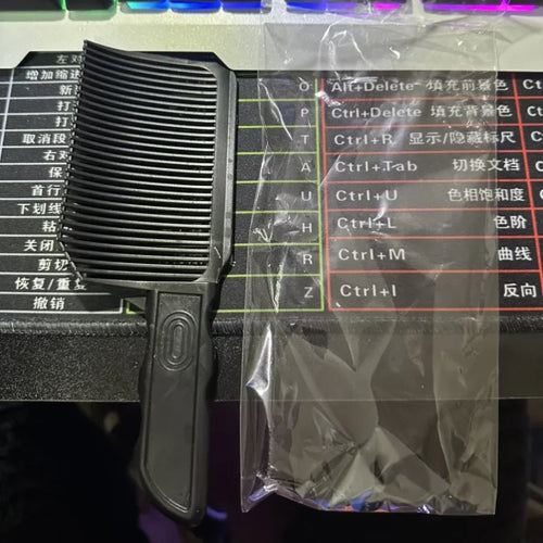Fading Comb Professional Barber Clipper Blending Flat Top Hair Cutting