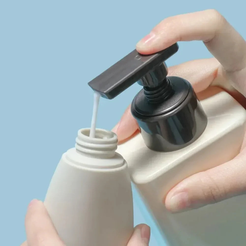 4Pcs/Set Refillable Bottle 60ml Soft Lotion Container Squeeze Tube