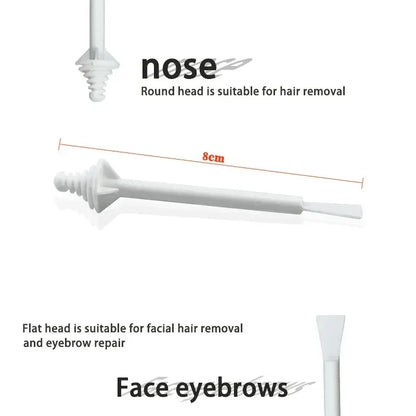 Nose Wax Kit | There are Wax and Applicators | Hair Removal Kit for