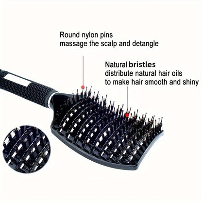 1pc Magic Scalp Massage Hair Brush for Women - Professional Detangling