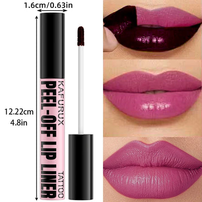 7 Colors Peel Off Lip Stain Reveal Long Lasting Waterproof Pink Lip