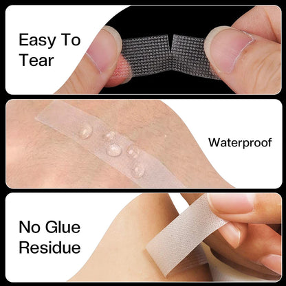 1/3/5 Rolls Eyelashes Extension Tape PE Adhesive Tools Under Eye Pads