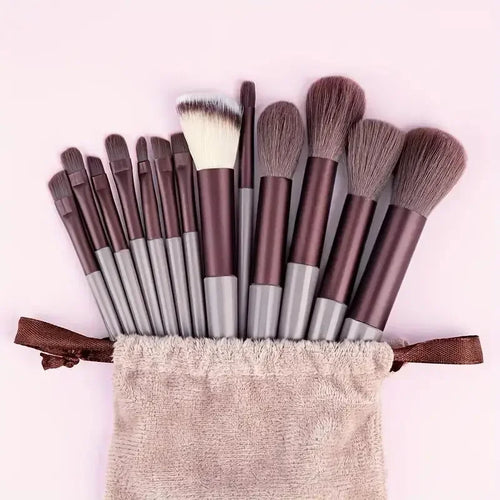 Professional Makeup Brush Set - Soft Fluffy Cosmetic Brushes for