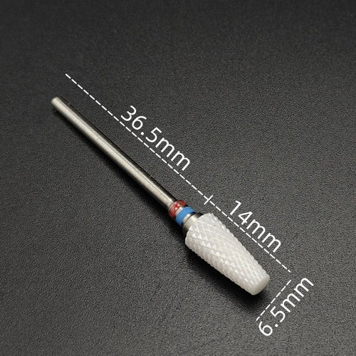 Ceramic Carbide Nail Drill Bit Rotate Burr Milling Nail Cutter Bits