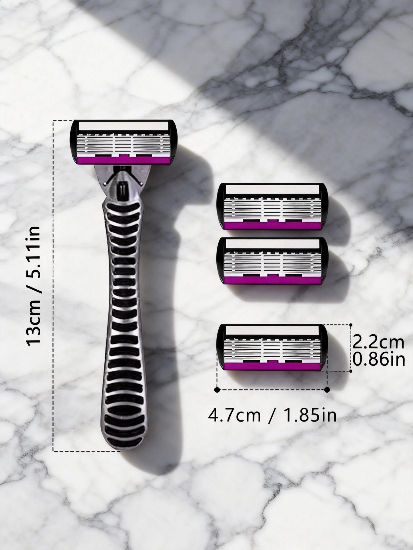 High Quality Man Safety Razor Blade 6 Layer German Stainless Steel