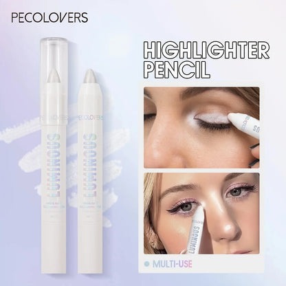 Brightening Highlighter Pen, Long Lasting Waterproof, Smooth Matte