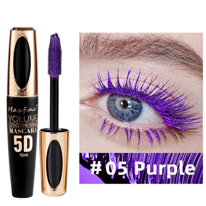 5D Silk Mascara with Big Eyes, Strong and Lasting Black Content and