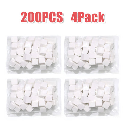 LINMANDA 200/50PCS Nail Sponge Sponge with Grab Pen and Sponge Grab
