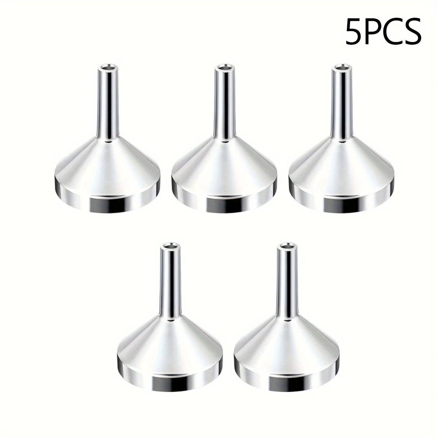 1/3/5pcs Refillable Perfume Bottle Funnel, Mini Perfume Travel Bottle
