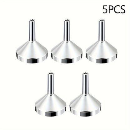 1/3/5pcs Refillable Perfume Bottle Funnel, Mini Perfume Travel Bottle