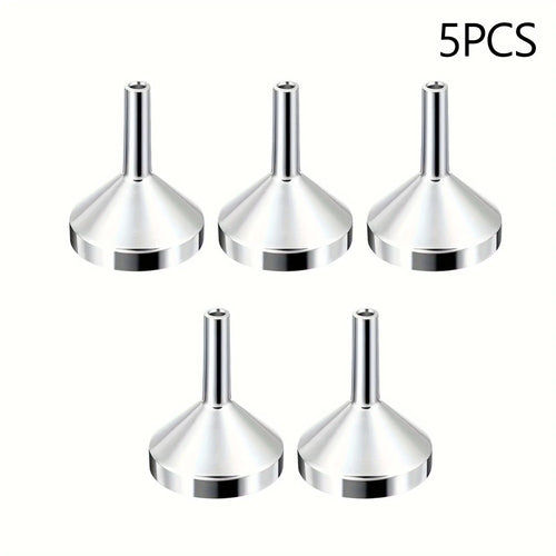 1/3/5pcs Refillable Perfume Bottle Funnel, Mini Perfume Travel Bottle