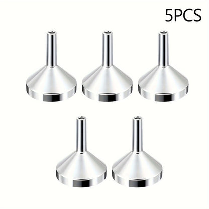 1/3/5pcs Refillable Perfume Bottle Funnel, Mini Perfume Travel Bottle