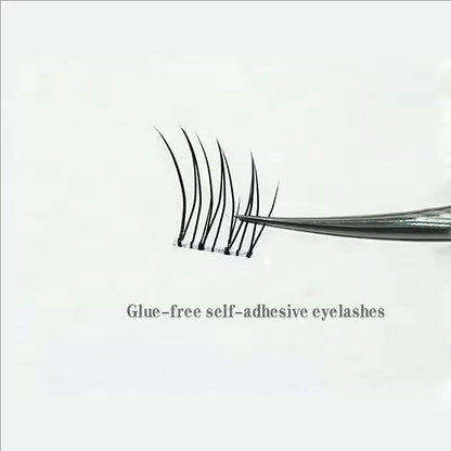 MIAOJIE Glue-free False Eyelashes, Fishtail Princess Lazy Eyelashes,