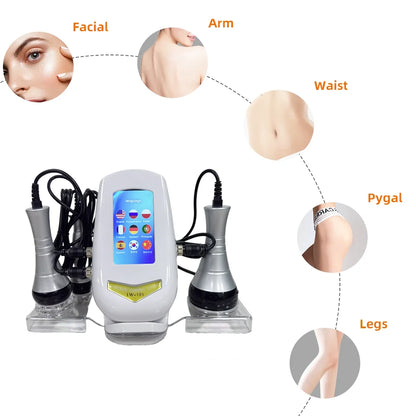 3 in 1 40K Ultrasonic Body Sculpting Machine for Body Slimming Firming