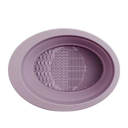 Makeup Brush Cleaner Cleaning Bowl Brush Tool Set Thorough Cleaning