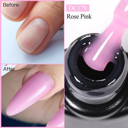 Mtssii 7ml Milky White Quick Extension Gel Nail Polish Nude Construct