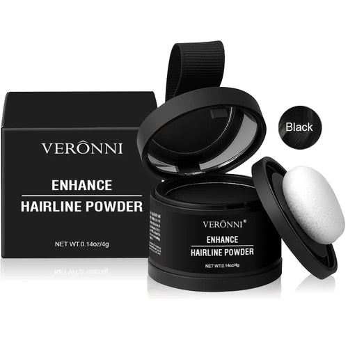 Hair Line Powder 4g Black Root Cover Up Natural Instant Waterproof