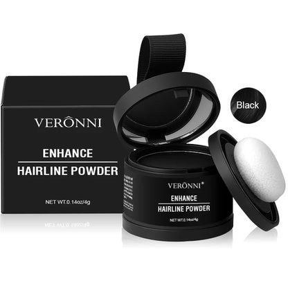Hair Line Powder 4g Black Root Cover Up Natural Instant Waterproof
