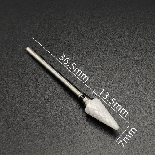 Ceramic Carbide Nail Drill Bit Rotate Burr Milling Nail Cutter Bits