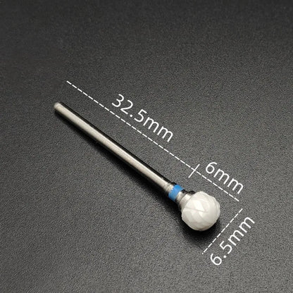 Ceramic Carbide Nail Drill Bit Rotate Burr Milling Nail Cutter Bits