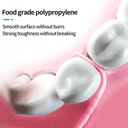 Portable ultra-fine toothpicks, disposable family box, double-head