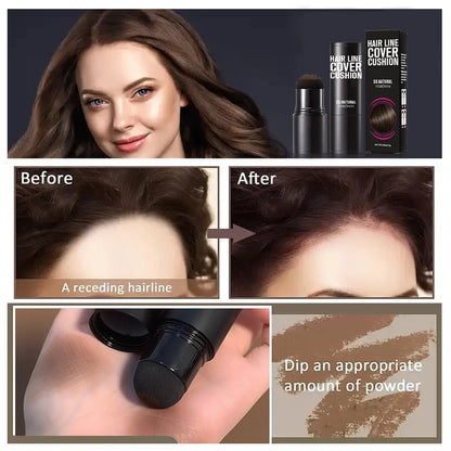 Instant Hairline Powder, Fast Covering Hair Root Concealer, Eyebrow